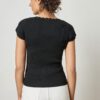 Cap Sleeve Scallop Neck Sweater - Image 9