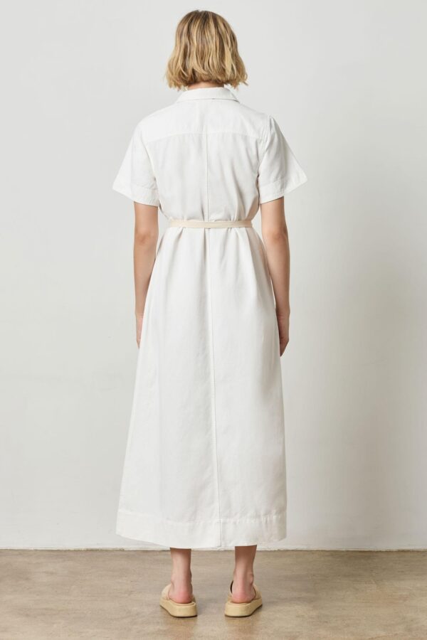 Short Sleeve Maxi Shirt Dress - Image 3
