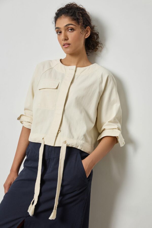Drawstring Waist Jacket - Image 6