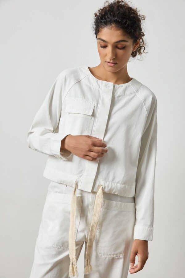 Drawstring Waist Jacket - Image 9