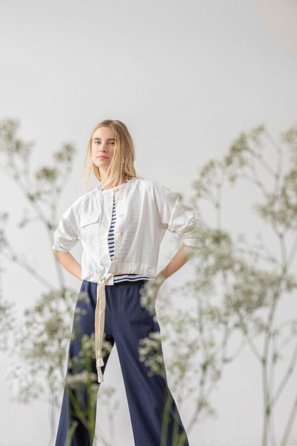 Drawstring Waist Jacket - Image 10