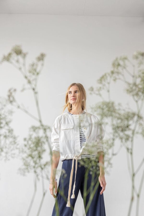 Drawstring Waist Jacket - Image 11