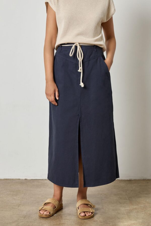 Yoke Waist Maxi Skirt - Image 6
