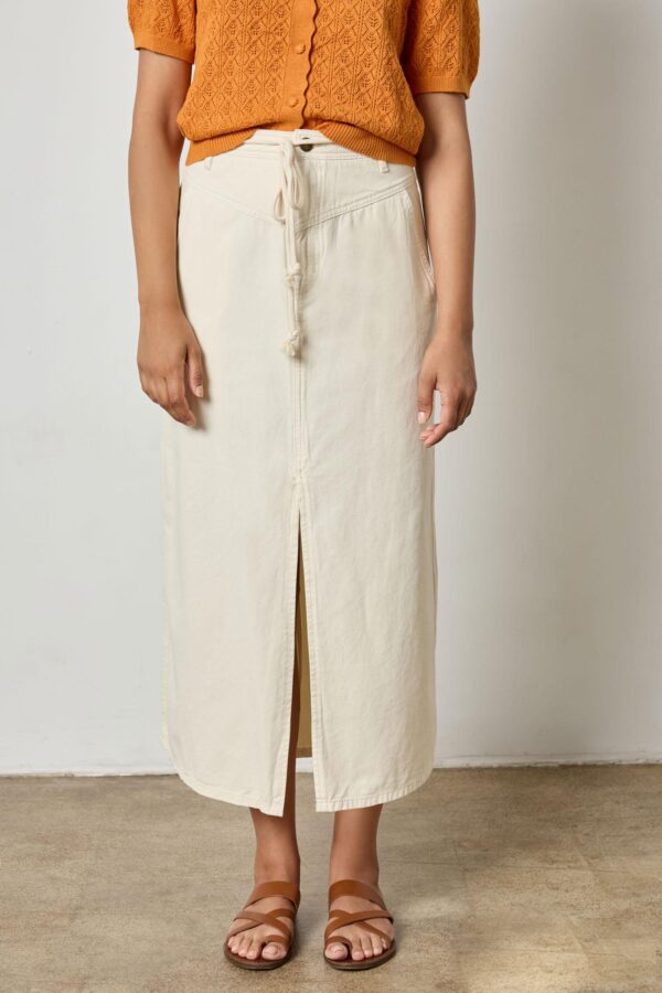 Yoke Waist Maxi Skirt - Image 8