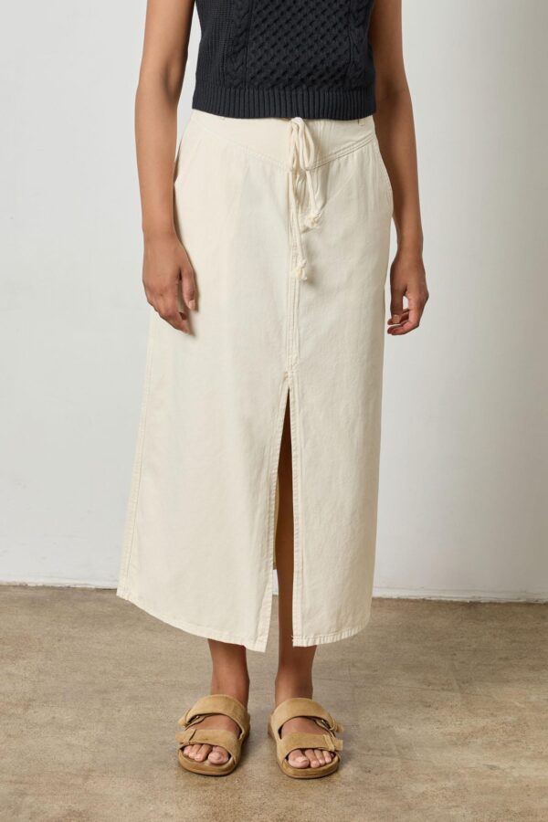 Yoke Waist Maxi Skirt - Image 9