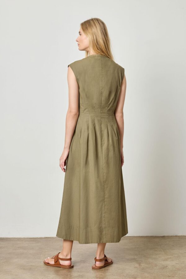 Sleeveless Seamed Maxi Dress - Image 13