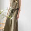 Long Poplin Skirt - Image 13