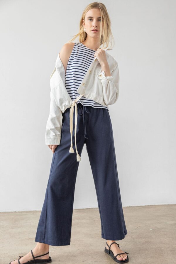 Seamed Wide Leg Pant - Image 7