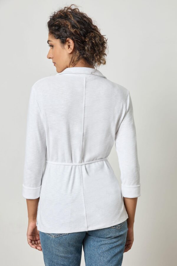 3/4 Sleeve Collared Top - Image 9