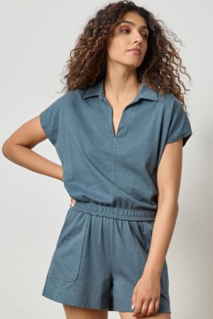 Elastic Hem Polo