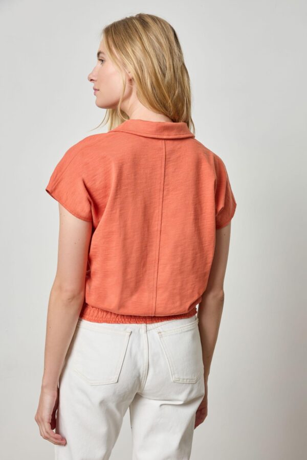 Elastic Hem Polo - Image 4