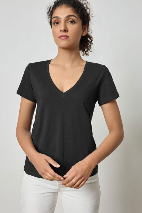 Short Sleeve V-Neck - Image 3