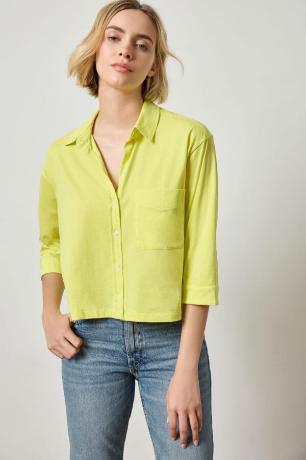 Easy Button Down Tee - Image 7
