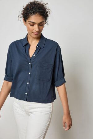 Easy Button Down Tee