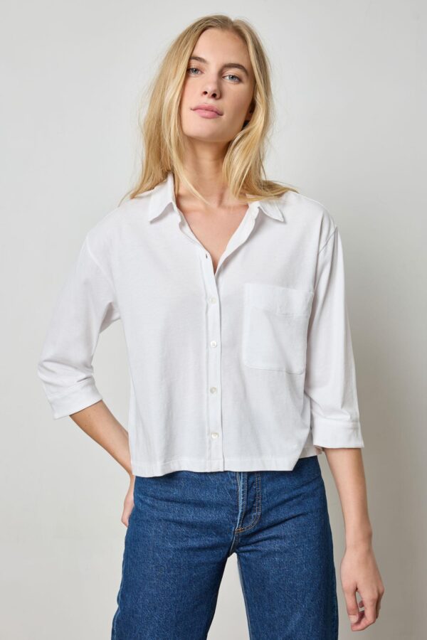 Easy Button Down Tee - Image 13