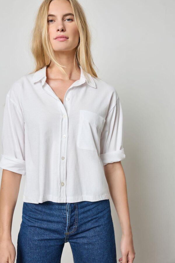 Easy Button Down Tee - Image 15