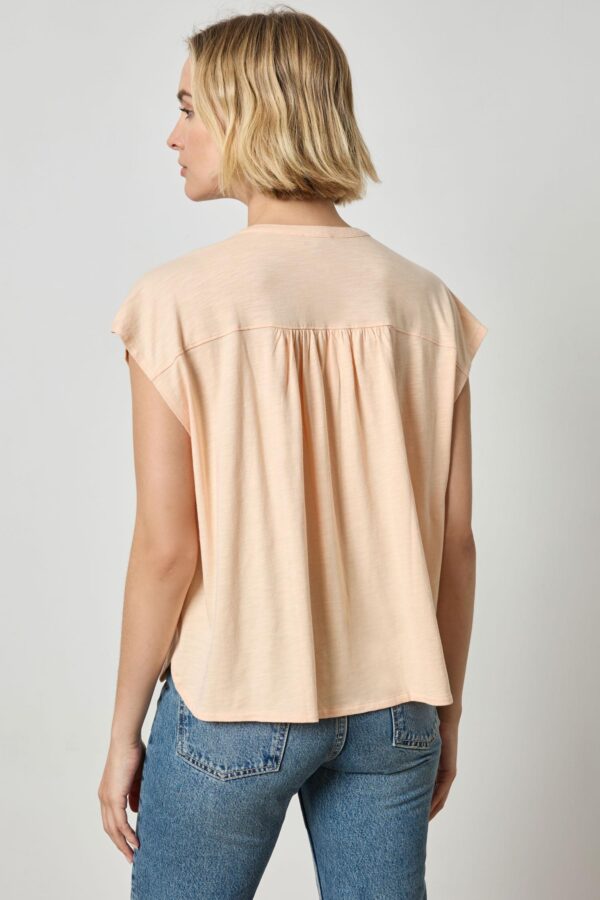 Relaxed Button Down Tee - Image 6