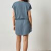 Elastic Waist V-Neck Dress - Image 6