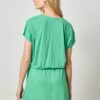 Elastic Waist V-Neck Dress - Image 8