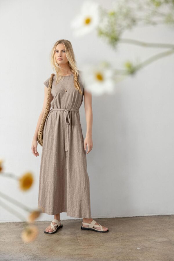 Saddle Sleeve Maxi Dress - Image 5