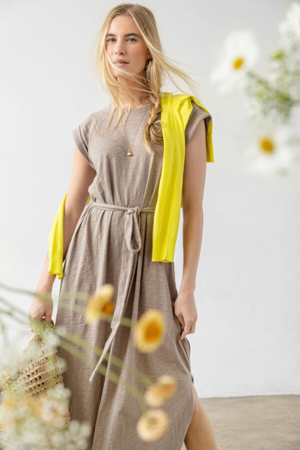 Saddle Sleeve Maxi Dress - Image 6