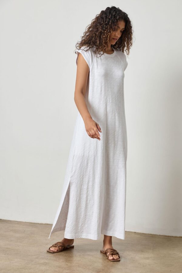 Saddle Sleeve Maxi Dress - Image 24