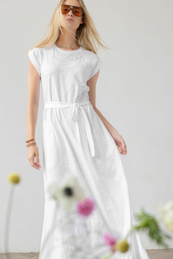 Saddle Sleeve Maxi Dress - Image 7