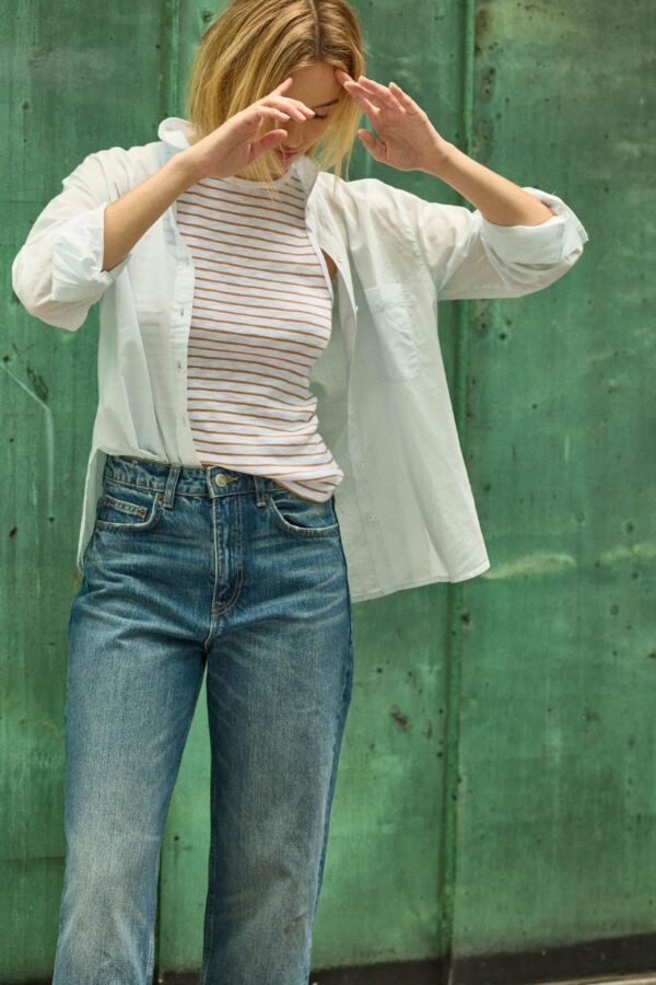 Relaxed Long Sleeve Button Down - Image 7