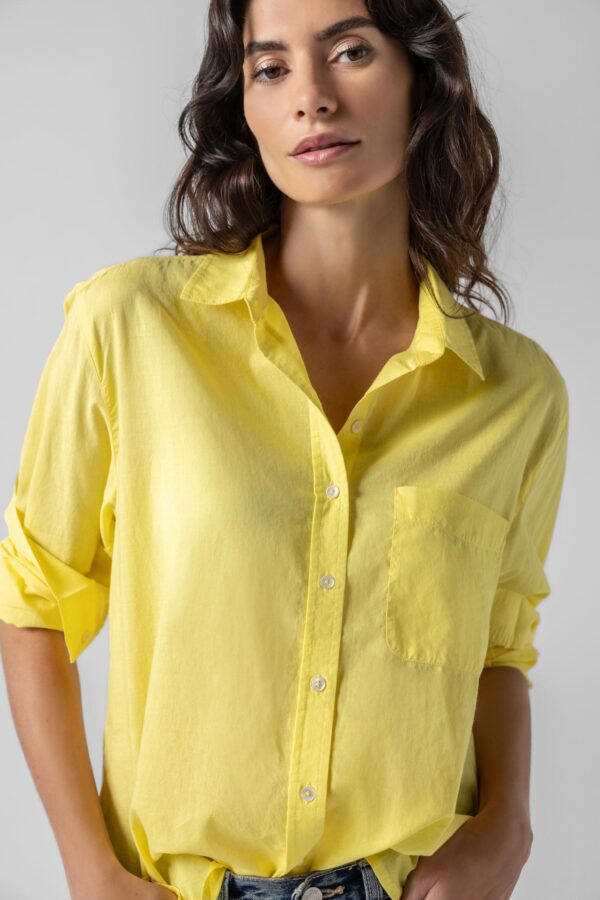 Relaxed Long Sleeve Button Down - Image 8
