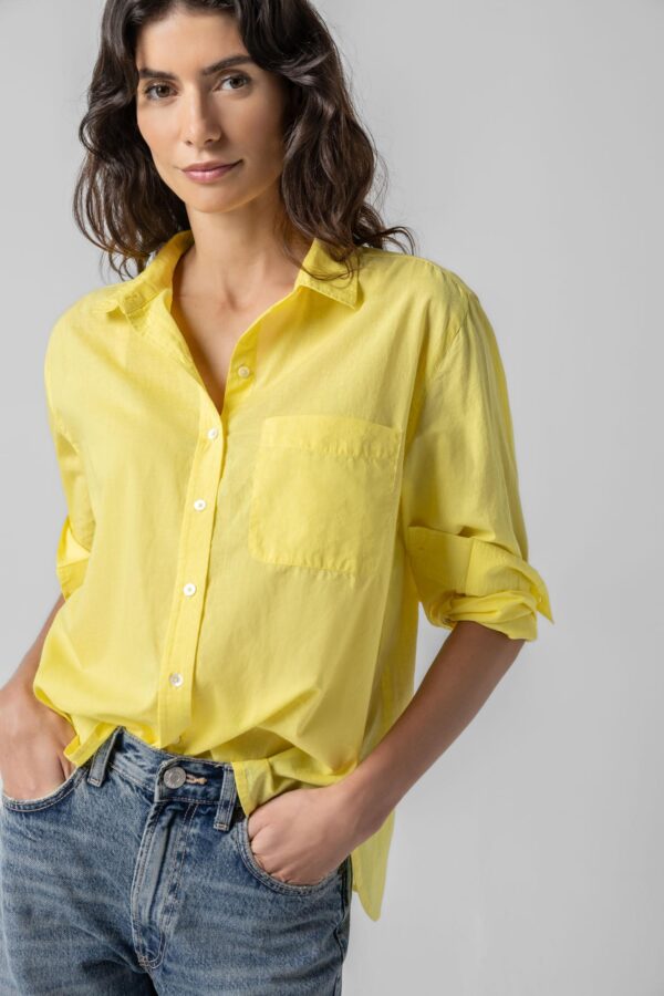 Relaxed Long Sleeve Button Down - Image 9