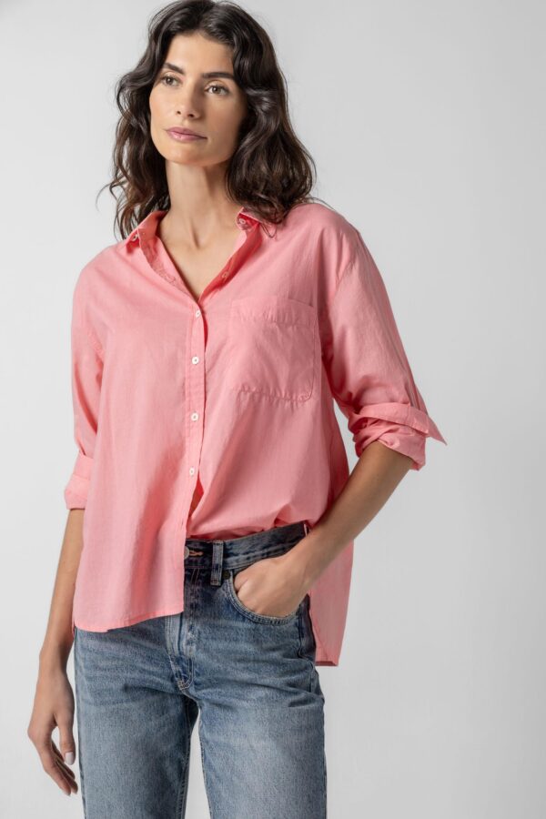 Relaxed Long Sleeve Button Down - Image 11