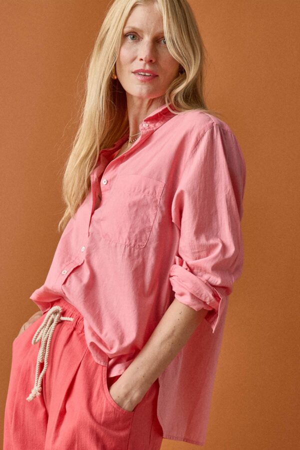Relaxed Long Sleeve Button Down - Image 13