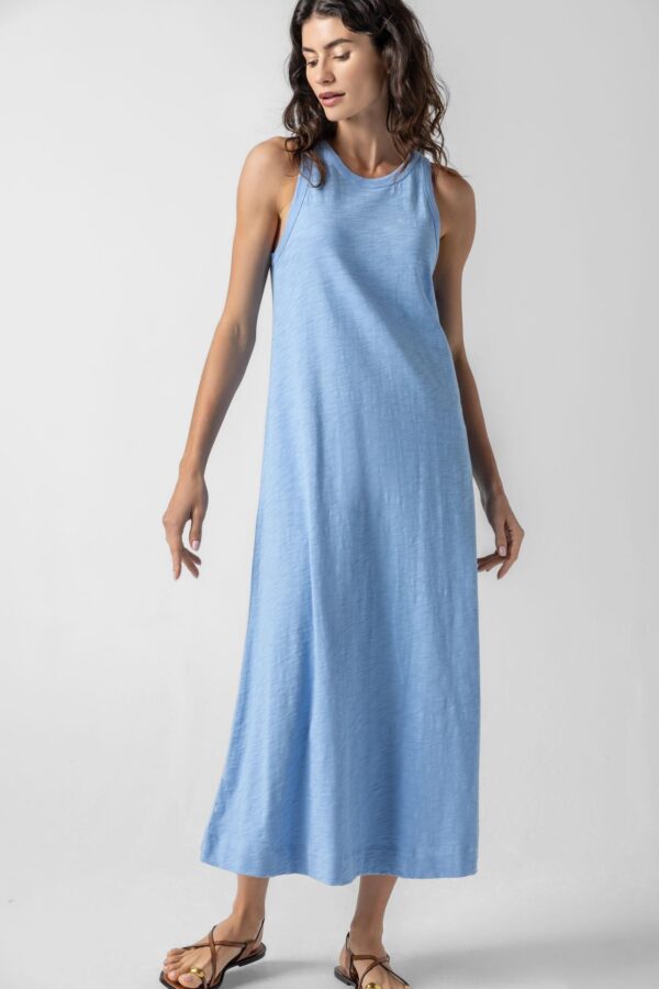 Jewel Neck Tank Dress - Image 5