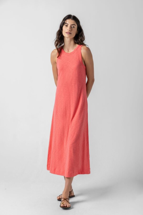 Jewel Neck Tank Dress - Image 7