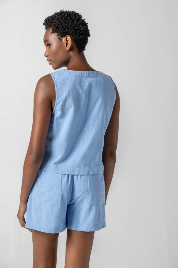 Cross Front Sleeveless Top - Image 12