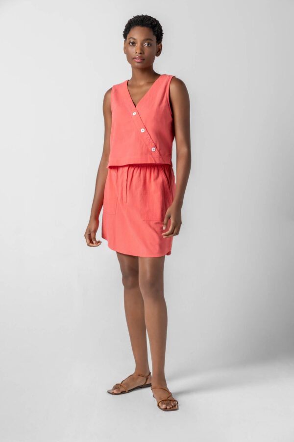 Cross Front Sleeveless Top - Image 13