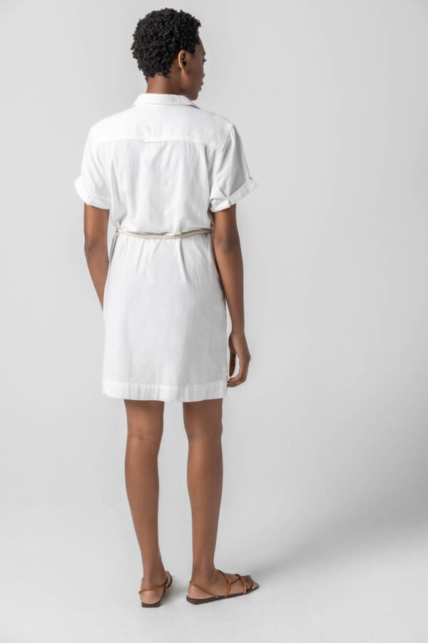 Half Placket Shirt Dress - Image 16