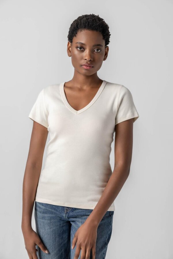 Short Sleeve V-Neck - Image 5