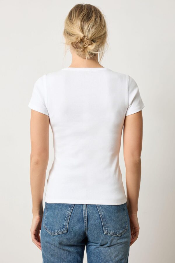 Short Sleeve V-Neck - Image 8