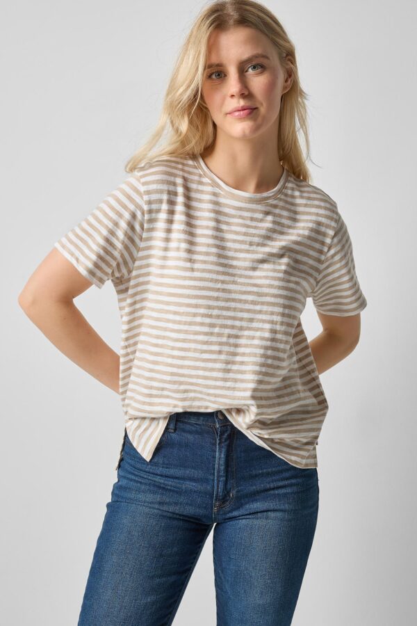 Striped Boyfriend Tee - Image 6