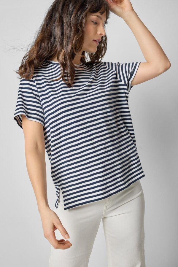 Striped Boyfriend Tee
