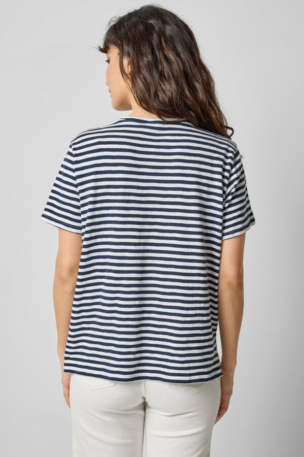 Striped Boyfriend Tee - Image 2