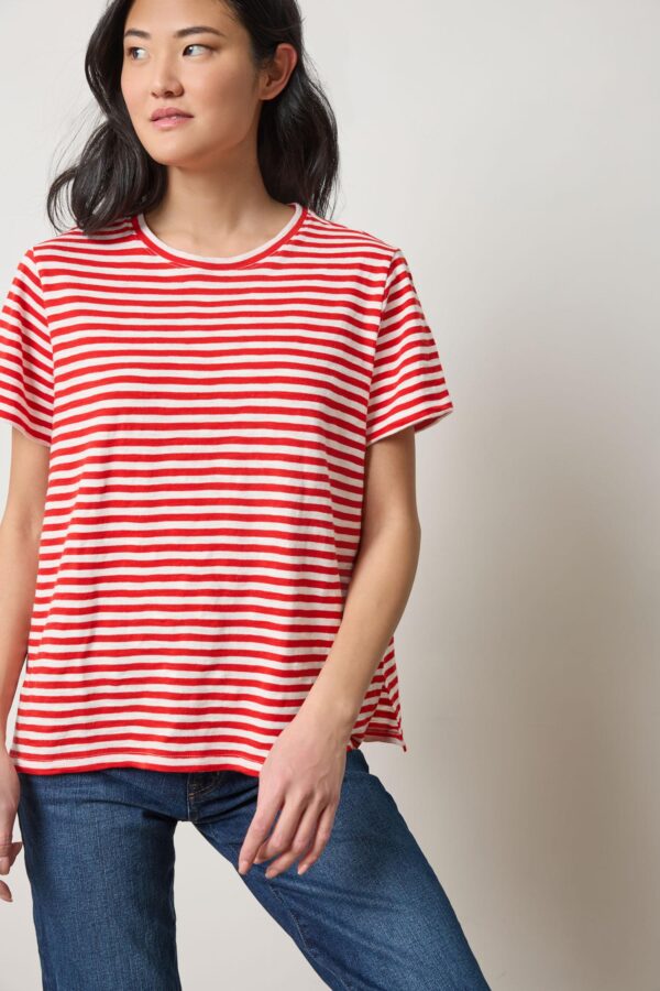 Striped Boyfriend Tee - Image 3